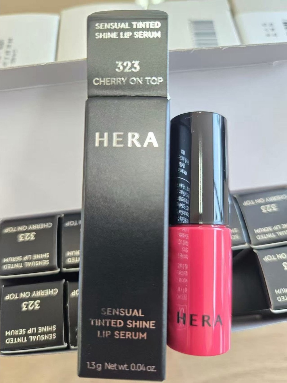 HERA Sensual Tinted Shine MINI Lip Serum 1.3g #323 Cherry On Top